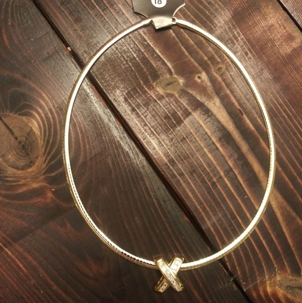 18" Gold Omega with Slide